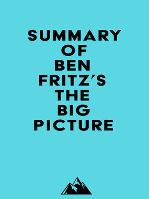 cover image of Summary of Ben Fritz's the Big Picture